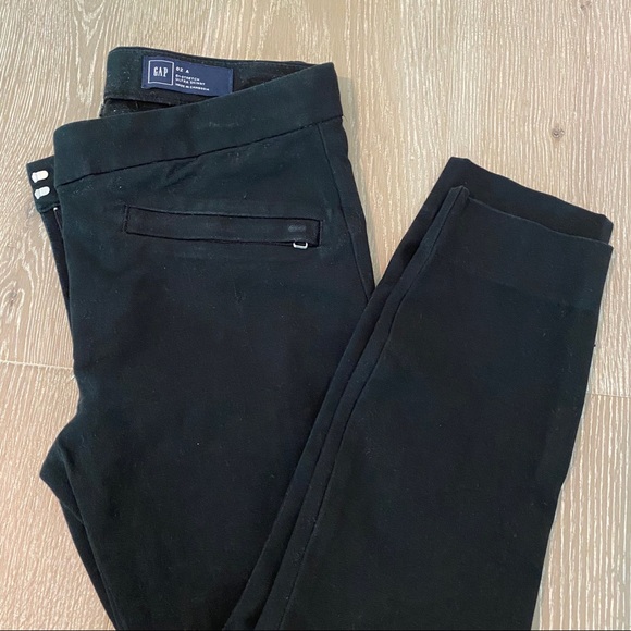GAP Black Bi-Stretch Skinny Pant - Sz 2 - Picture 5 of 6